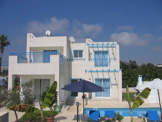 villa 2 Cyprus villas near the beach